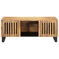 vidaXL Konferenčný stolík 100x55x40 cm, surový mangový masív