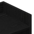 vidaXL Servírovacia skriňa Čierny dub 105 x 30 x 70 cm