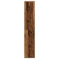 vidaXL Deliaca stena staré drevo 100x33x175 cm kompozitné drevo