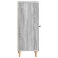 vidaXL Servírovacia skriňa Sivá sonoma 33 x 34,5 x 90 cm