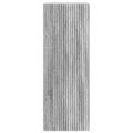 vidaXL Nástenná skrinka 33 x 34,5 x 90 cm Kompozitné drevo Sivý Sonoma