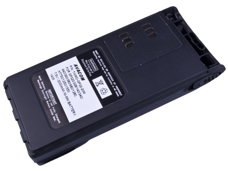 Batéria AVACOM Motorola GP320/340/360, HT750/1250 - WARIS Ni-MH 7,5 V 2000mAh
