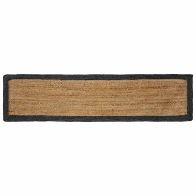 vidaXL Kusové koberce Tmavosivá 60 x 250 cm Juta