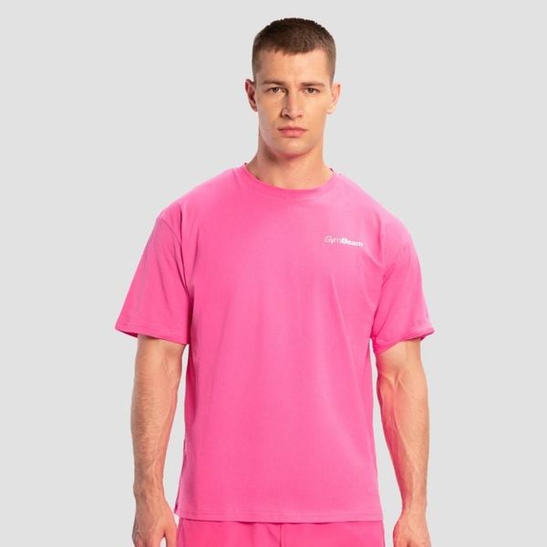 Tričko Oversized Limitless Dragonfruit - GymBeam, veľkosť L