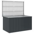 vidaXL Záhradný úložný box antracitový 171x99x93 cm