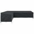 vidaXL Obal na nábytok 355 x 275 x 80 cm 420D Oxford tkanina Tvar L