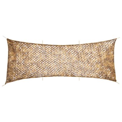 vidaXL Maskovacia sieť s úložným vreckom 623x203 cm piesková