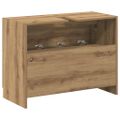vidaXL Kúpeľňová skriňa Remeselný dub 78 x 37 x 59 cm Kompozitné drevo