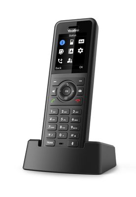Yealink W57R SIP DECT odolná rúčka, IP54, 1,8'' bar.disp., 40 hodín hovoru, 575 h. poh.režim