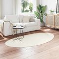 vidaXL Koberec HUARTE Krémová 80 x 150 cm Polyester