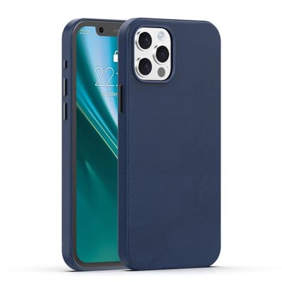 Obal Etteri Elegant Mag pre iPhone 12 / 12 Pro 6,1'' tmavomodrý