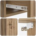 vidaXL Nočný stolík Dub artisan 49 x 34,5 x 20 cm Kompozitné drevo