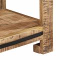 vidaXL Konzolový stolík 100x35x75 cm masívne mangovníkové drevo