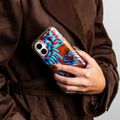 Puzdro Animal Print pre iPhone 13 6,1" Chameleon