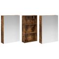 vidaXL Set kabinetov do kúpeľne 3 ks 140 x 14,5 x 70 cm