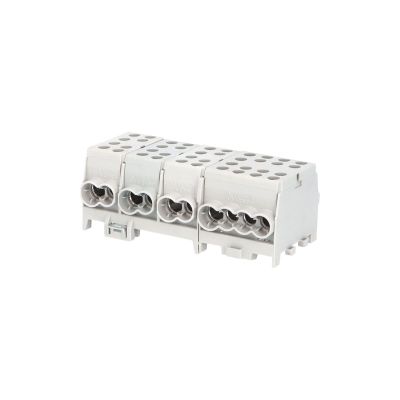 Svorkovnica rozbočovacia HLAK 35-4/12 GR-S, 125A, 4pól., AL/CU, IP20, 4xŠ, na DIN /2080441