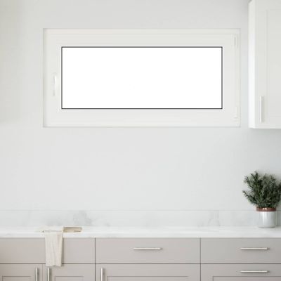 vidaXL Podkrovné okno RISOR 120 x 60 cm PVC a sklo Biela