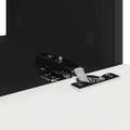 vidaXL TV nástenná skriňa 39 x 31 x 29,5 cm Čierna Kompozitné drevo
