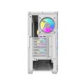 Počítačová skriňa Darkflash DS900WS (biela) + 4 ventilátory ARGB