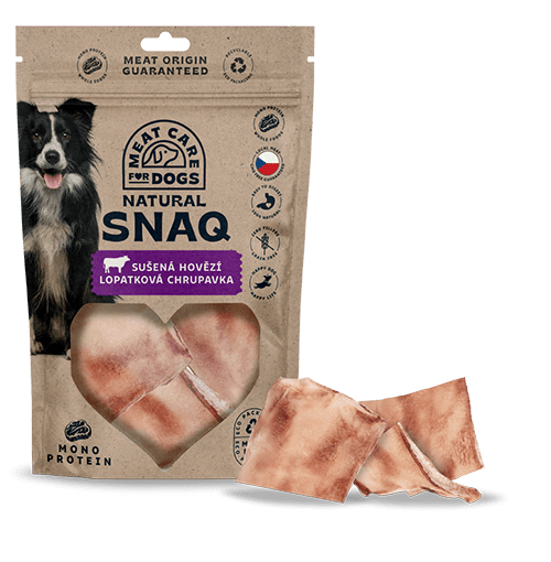 DOG SNAQ 99164 doplnkové krmivo pre psy - sušená hovädzia lopatková chrupavka