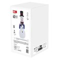 LED skladací snehuliak, 60 cm, vonk./vnút., studená biela