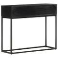 vidaXL Konzolový stolík 90x35x76 cm masívne mangové drevo