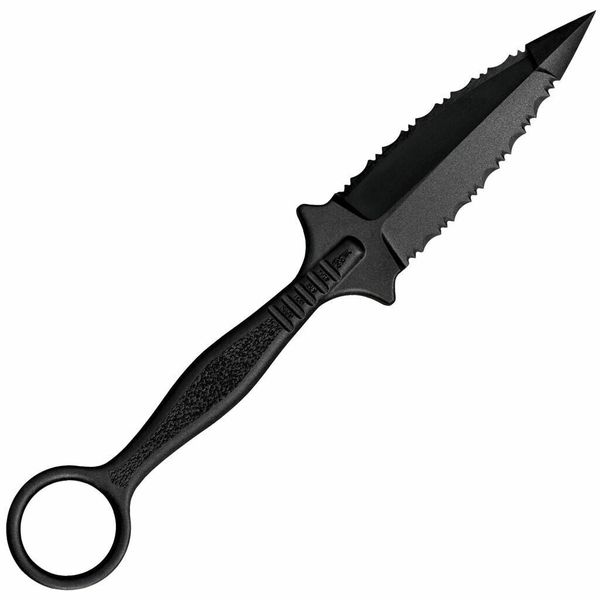 Cold Steel 92FR FGX Ring Dagger taktický nôž - dýka 8,9 cm, celočierna, Griv-Ex