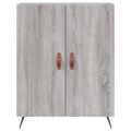 vidaXL Vysoká skrinka sivý dub sonoma 69,5x34x180 cm spracované drevo