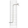 vidaXL Gabiónový faucet 4 ks Strieborná 25 x 25 x 100 cm