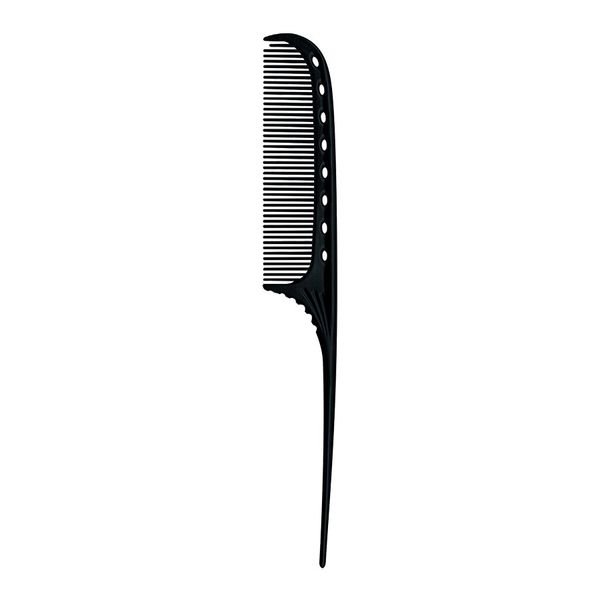 Tupírovací hrebeň Y.S. PARK 3/4 Tail comb YS-105 - čierny