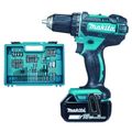 Makita Aku vrtací šroubovák s príslušenstvím Li-ion LXT 18V/3,0 Ah