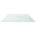 vidaXL Stolová doska, biela 100x50cm 6mm tvrdené sklo mramorový dizajn
