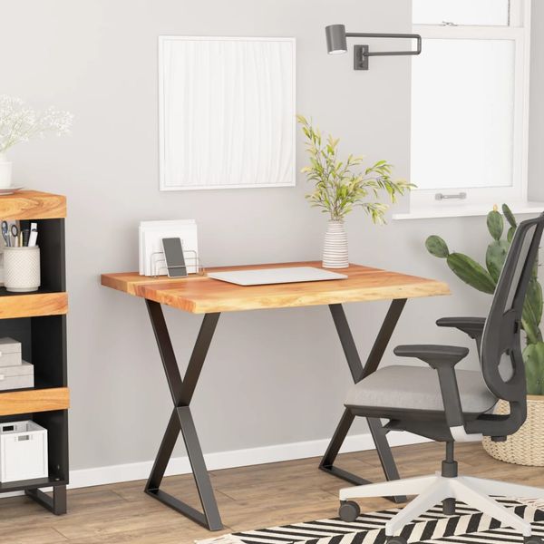 vidaXL Stolová doska 110x80x3,8 cm obdĺžnik akáciový masív živá hrana