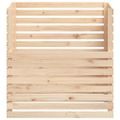 vidaXL Kompostér 100x100x102 cm masívne borovicové drevo