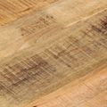 vidaXL Stolová doska Ø 40x3,8 cm okrúhla masívny surový mangovník
