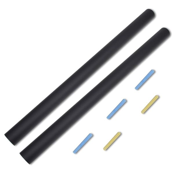 Samolepiaca tabuľa na stenu, 2 rolky+kriedy 0,6 x 2 m