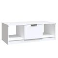 vidaXL Konferenčný stolík biely 102x50x36 cm kompozitné drevo