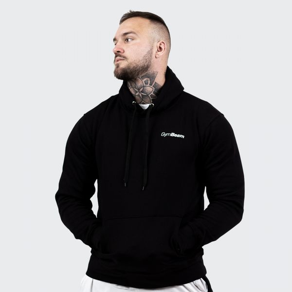 Mikina Athlete Black White - GymBeam, veľkosť XL
