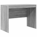 vidaXL Stôl Sivý Sonoma 145.5 x 50 x 127 cm 2 ks