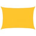 vidaXL Tieniaca plachta 160 g/m² obdĺžnik žltá 4x6 m HDPE