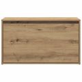 vidaXL Hall Lavica 80x40x45 cm Artisan Oak Engineered Wood