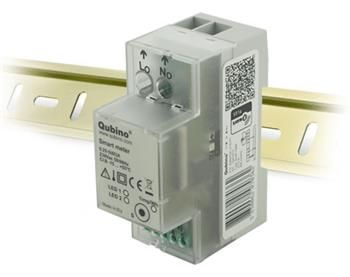 QUBINO inteligentný merací modul, DIN,  1x 230V, Z-Wave plus