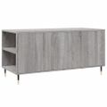 vidaXL Konferenčný stolík sivý sonoma 102x44,5x50 kompozitné drevo