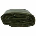 vidaXL Tarpaulin 650g / m² Olivovo zelená 6 x 8 m Plátno s PVC povrchom