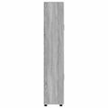 vidaXL Highboard FLORIN 60 x 35 x 182 cm Sivý Sonoma Kompozitné drevo