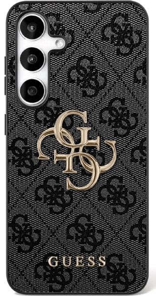 Obal Guess pre Samsung Galaxy S25 FE HC PU LEATHER 4G METAL LOGO čierny