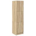 vidaXL Highboard Sonoma dub 31.5 x 32 x 122.5 cm