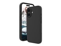Zadný kryt pre mobilný telefón - plast, silikón, recyklovateľný plast - nočná čerň - pre Apple iPhone 16 Plus