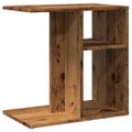 VidaXL Príručný stolík Old Wood 50x30x50 cm Engineered Wood