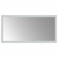 vidaXL Zrkadlo do kúpeľne s LED Priehľadná 40 x 20 cm tvrdené sklo